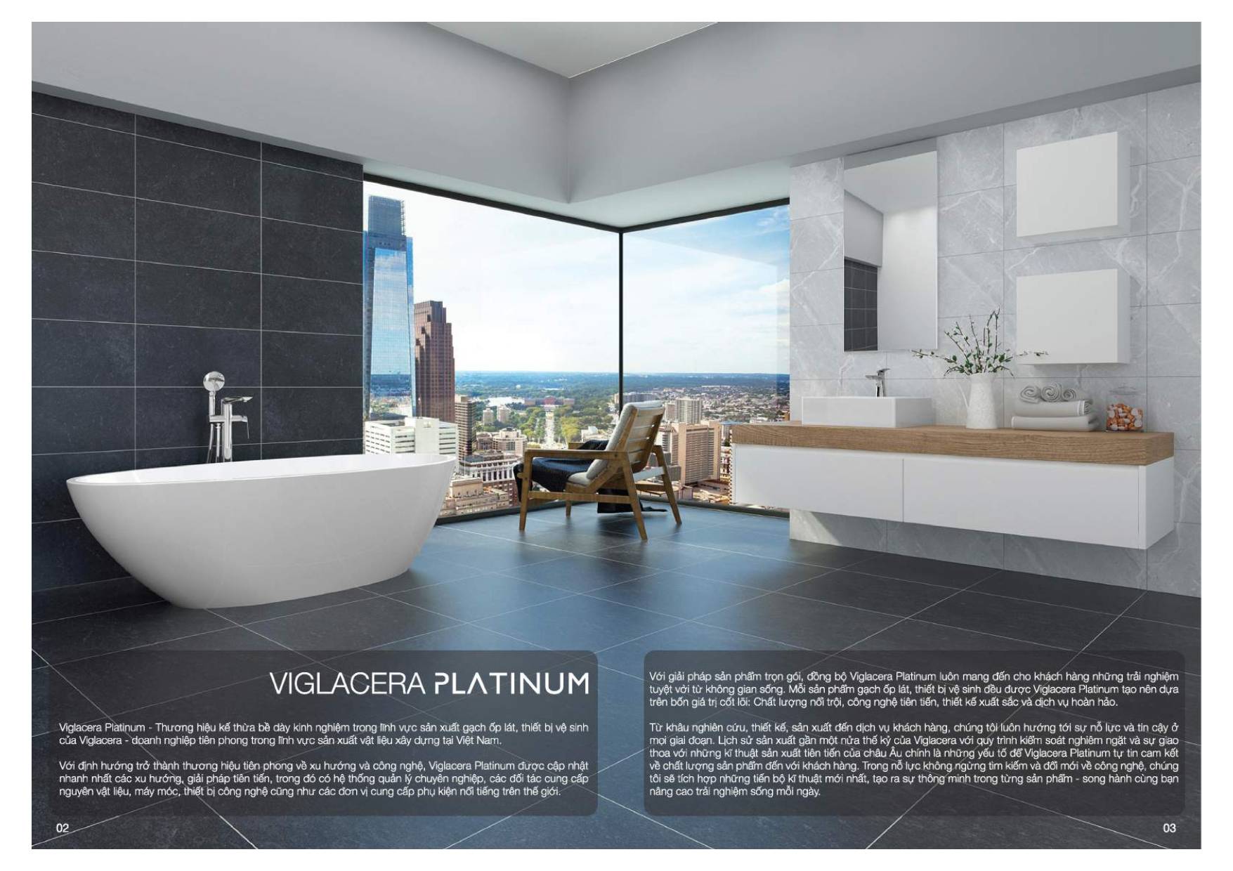 Thiết bị vệ sinh VIGLACERA PLATINUM Catalogue và Bảng giá mới nhất 2024 /Page 1